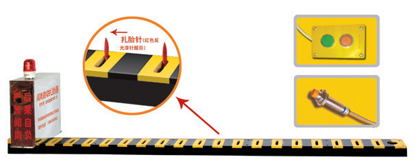 太原万柏林区V3嵌入式闯岗自动扎胎器/阻车器